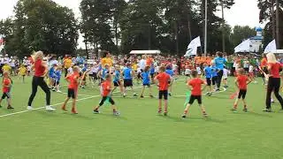 Городской День Физкультурника.Выступают детские сады г.Светлого