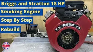 Briggs and Stratton 18 HP Vanguard Engine Complete Rebuild