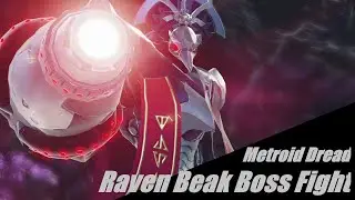 Metroid Dread | Raven Beak Boss Fight with Ending | Normal Mode