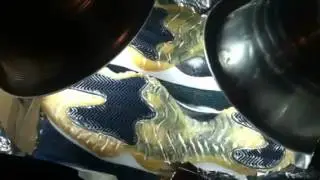 How to retro brite yellow soles?