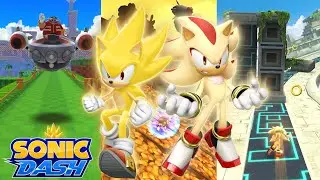 Sonic Dash (iOS) - Super Sonic vs. Super Shadow
