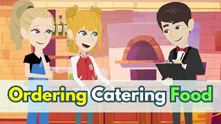 Ordering Catering Food English Speaking Practice