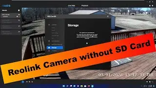 Reolink RLC-510WA/410W without SD card FTP upload?
