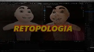 BLENDER 4.3 | Retopologia - Parte 2