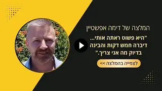 המלצה של דימה אפשטיין