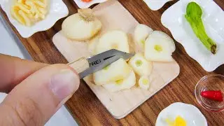 MINI FOOD Creamy Vegetable Pasta REAL FOOD COOKING
