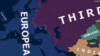 European Union vs Third Rome | Hoi4 Timelapse