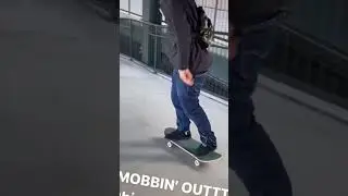 Mobbin’ out the SF Giants Stadium ⚾️💥 1st try lol 🛹 #skateboarding #SF #sfgiants