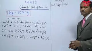 CONVERTING KILOGRAMS TO GRAMS