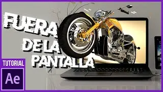 Efecto Salir de Pantalla En 3 Minutos After Effects Tutorial