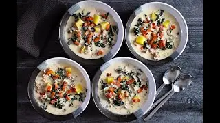 Easy Dairy Free Zuppa Toscana