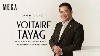 Voltaire Tayag Answers Miss Universe Philippines Trivia | MEGA