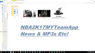 NBA2K17MYTeamApp News & MP3s Etc! [HD]