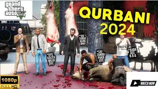 slaughtering bulls in gta5| bakreid 2024 in gta 5| #bakridgta 5