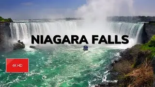 Niagara falls - WATER RELAX - relaxing waterfall sounds⚡ 003