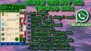 Cara Cepat dan Mudah UPDATE WHATSAAP MOD TERBARU sendiri dirumah  |  Tutorial lengkap