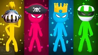 Stickman New Random MINIGAMES - Stickman Party 1 2 3 4 Gameplay