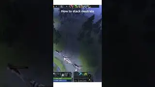 How to stack neutrals P2! DOTA2 Support Gameplay! Spirit Breaker Support! 