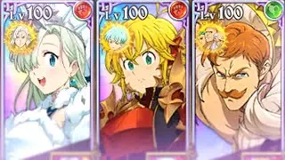424,000 CC !!!! FULL LR SQUAD IN GRAND CROSS IS SURPRISINGLY BROKEN!? UNKILLABLE STAT BEHEMOTHS