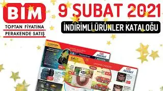 BİM 9 ŞUBAT İndirimli Ürünler Kataloğu