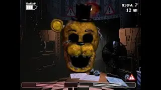 GOLDEN FREDDY MODE  | Five Nights at Freddy's 2 (Failed and Rage)