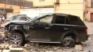 Жесть Авария - Рендж Ровер и Ваз 2107