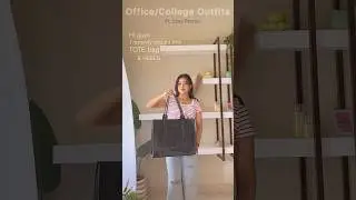 Perfect tote bag for College/Office #linoperros #fashionbags #heels #shorts