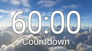 1 Hour Timer with Relaxing Music and Alarm