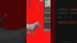 How to create detailed grass scatter #shorts  #blender #3d #b3d