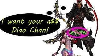 Dynasty Warriors 6 ~ Lu Bu cannot resist his sexual temptation for Diao Chan right after war