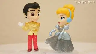 Disney Princess Comics Figures Cinderella and Prince Charming (