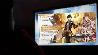 Genshin impact - Zhongli banner pull