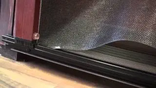 Finally a Retractable Screen for Cat Owners!-VistaView by Wizard Industries