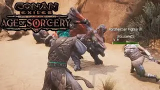 Quick and Easy Way to Start Leveling Thralls -  Conan Exiles AoS  #19