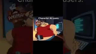Character AI users be like  #characterai #ai #degeneracy #darkhumor #reddit #shorts