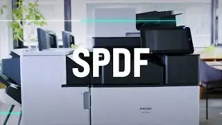 RICOH. SPDF Однопроходный автоподатчик