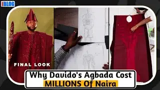 Davido & Chioma white wedding 2024: How Davido's EXPENSIVE Agbada Was Made #chivido2024