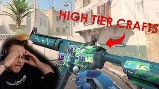 ohnePixel checks old McSkillet skins and high-tier crafts in CS2