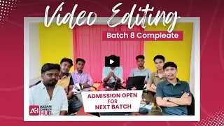 Batch 8 Video Editing students sharing their reviews on their last day.