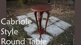 Cabriole Style Round Table | Круглый стол в стиле Кабриоль
