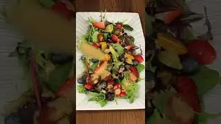 How to Make Peanut Butter Salad Dressing #shorts
