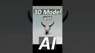 3D Model with AI #blender