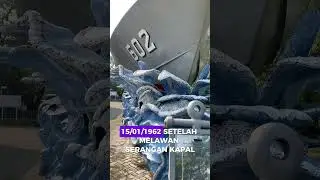 Replika Kapal Perang RI MATJAN TUTUL di Museum Monumen Bhakti TNI