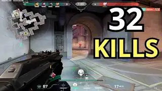 Valorant - 32 Kills As Viper Corrode Full Gameplay (No Commentary)
