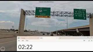 Interstate 610 Northbound 4K Houston, TX