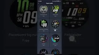 Amazfit Balance available watchfaces