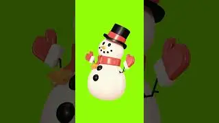 Christmas Tree Green Screen | Santa Clause Green Screen Shorts Video