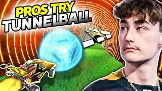Pros Try Rocket League TUNNELBALL