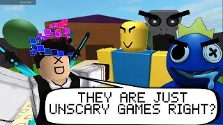 Roblox's HORROR GAME 😈😈are SOMETIMES SCARY!!! 😨😨