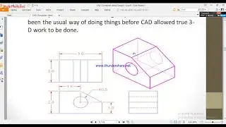 AutoCAD 3D Deign (Wire-Frame Model)